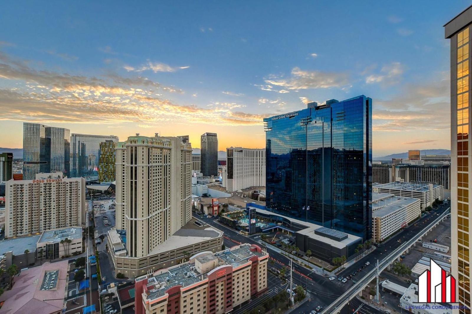 Mgm Signature-30-705 F1 Track & Strip View Balcony Las Vegas Extérieur photo