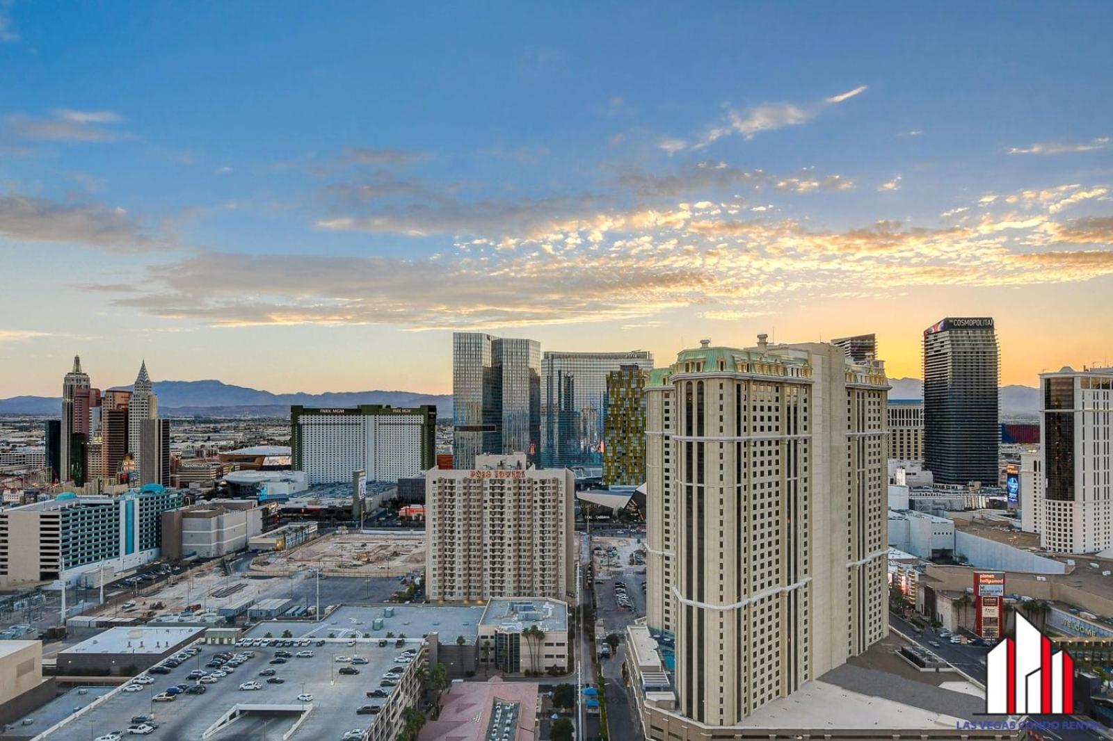 Mgm Signature-30-705 F1 Track & Strip View Balcony Las Vegas Extérieur photo