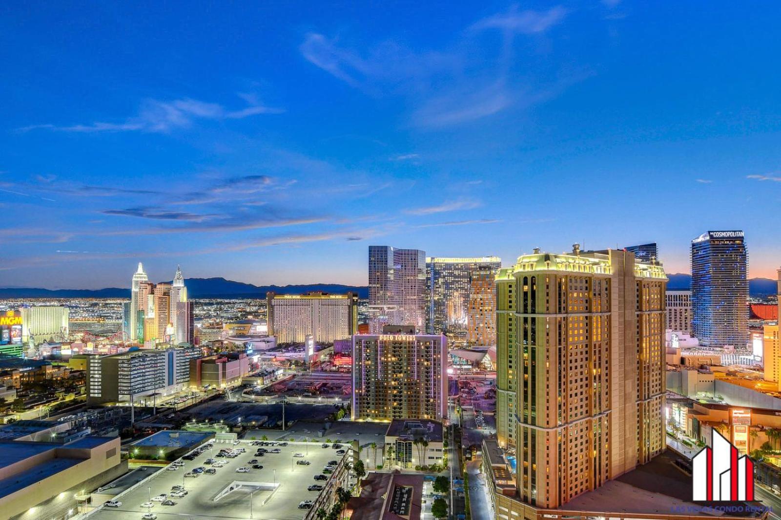Mgm Signature-30-705 F1 Track & Strip View Balcony Las Vegas Extérieur photo